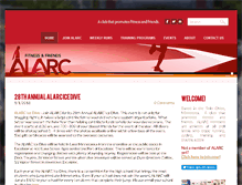 Tablet Screenshot of alarc.com